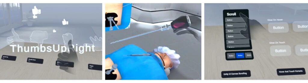 Hand-Tracking to Enhance Virtual Reality Surgical Training Simulations