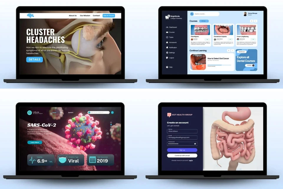 Medical Website Examples
